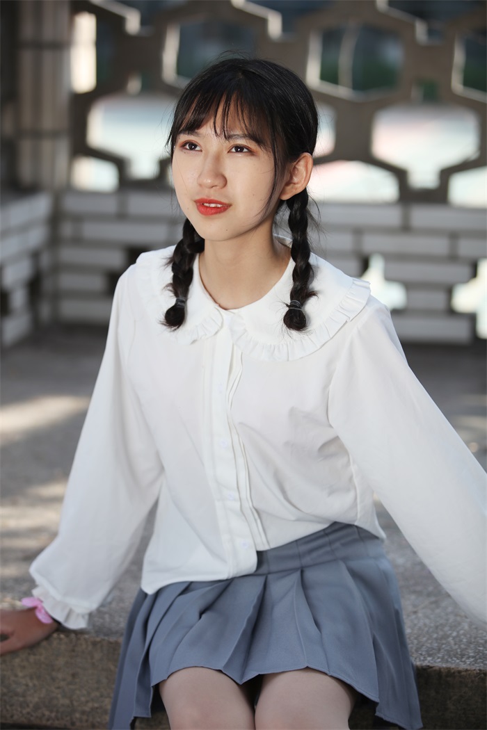 奈丝写真 NO.049：小橙子-清纯呆萌的学妹 [56P/486MB] -1