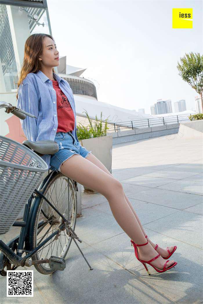 [IESS异思趣向] 2018.06.19 丝享家257：《旧单车与铁链》暖暖 [96P/49.1MB] -2