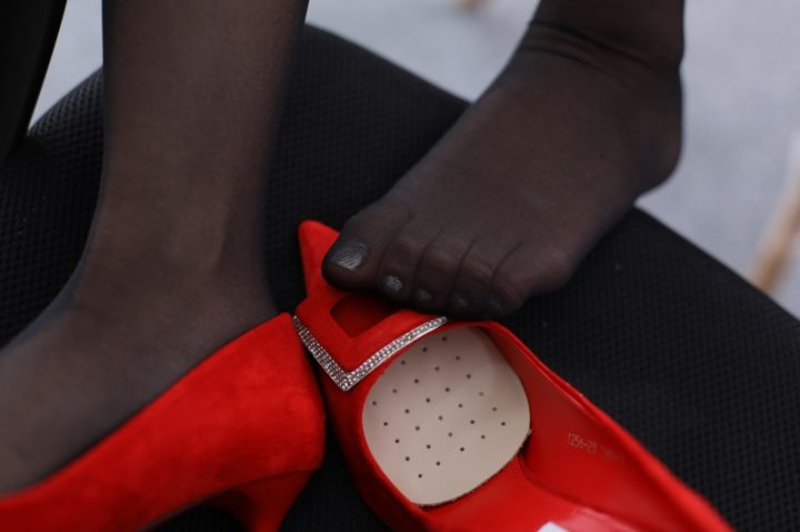 奈丝写真 NO.020：高高-浓烈的黑与红 [40P/142MB] -2