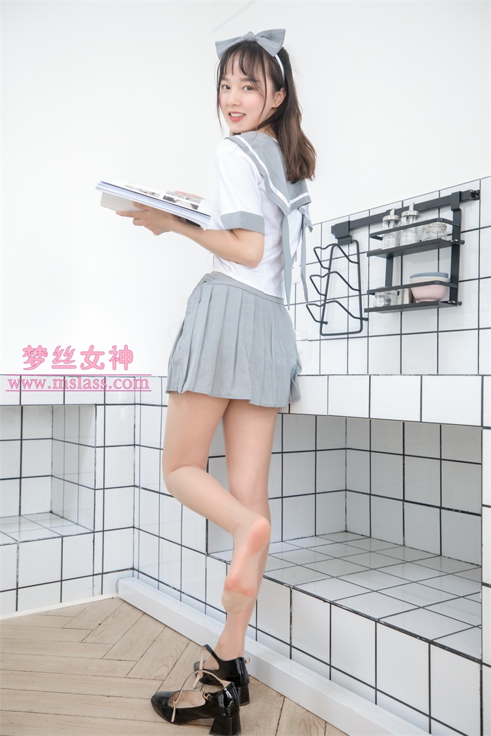 [MSLASS梦丝女神] 2019-05-27 玥玥 白色丝袜空间 [81P/1V/1.34G] -3